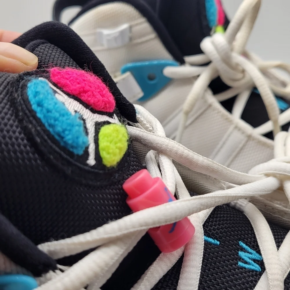 Nike Air Jordan 6 Rings 'South Beach' CK0017-100 Mens Size 9 Multicolor Sneakers